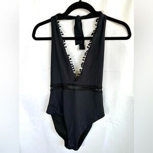 Onia Black One-Piece Swimsuit S